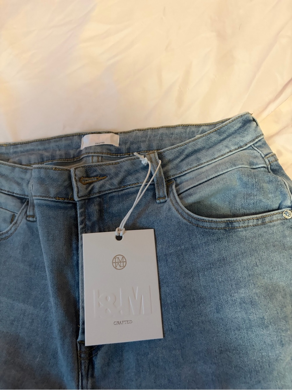 L&M High Rise Light Blue Denim Jeans